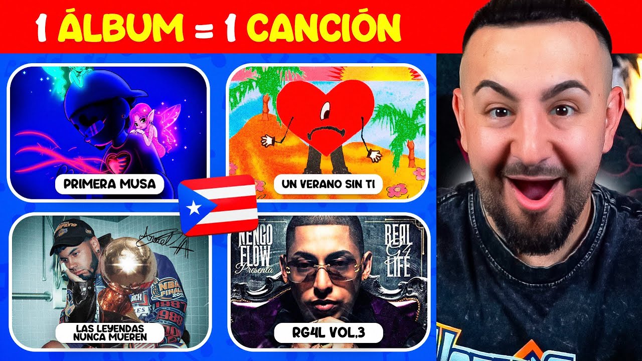 PAPI GAVI REACCIONA A "SALVA UNA CANCIÓN DE CADA ÁLBUM DE REGGAETON DE PUERTO RICO"
