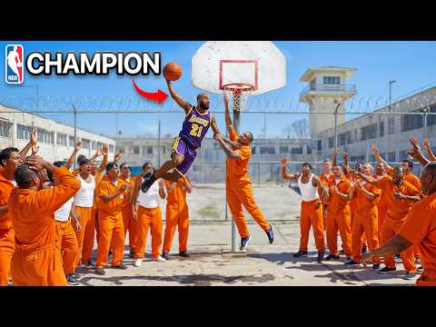 NBA Champion vs Prisoners Basketball Tournament