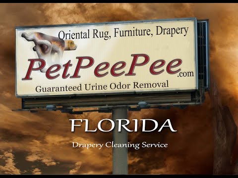 Can a Dry Cleaner Remove Urine Odor from Drapery? | PetPeePee®