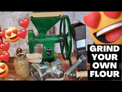 Crank It and Bake It: Homemade Flour with Lehman’s Green Power Mill! Also, Full Dismissively As Well