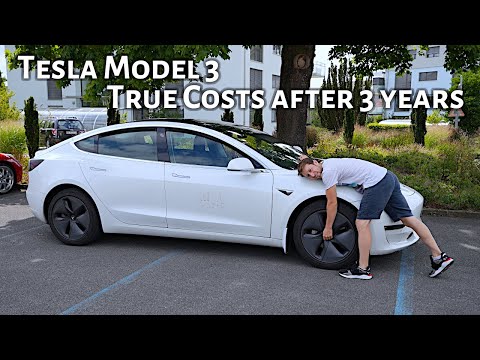 Tesla Model 3 Total Costs and Review after 3 years and 70k | Incredible useful details !