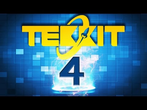 Minecraft Tekkit - Let's Play Ep 4 - I HAVE A JETPACK!