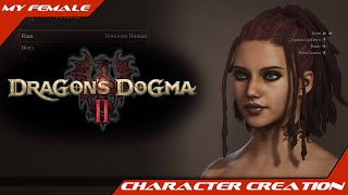 Dragon's Dogma 2 - Character Creation - Sexy Tattooed Female - Alleyne -