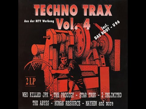 TECHNO TRAX VOL. 4 - FULL ALBUM, CD COMPLETO - ZYX RECORDS