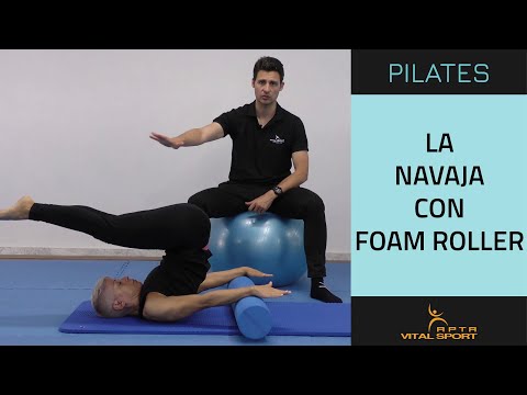 Navaja de Pilates con Foam Roller