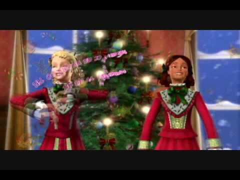Barbie.Oye San Nicolas (Version latino) cancion de la pelicula un Cuento de Navidad