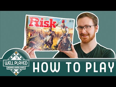 How to Play Risk - Game Tutorial by Well Played Board Game Cafe