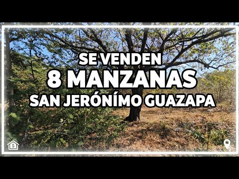   SE VENDE 8  MANZANAS EN CANTON SAN JERONIMO GUAZAPA SAN SALVADOR 