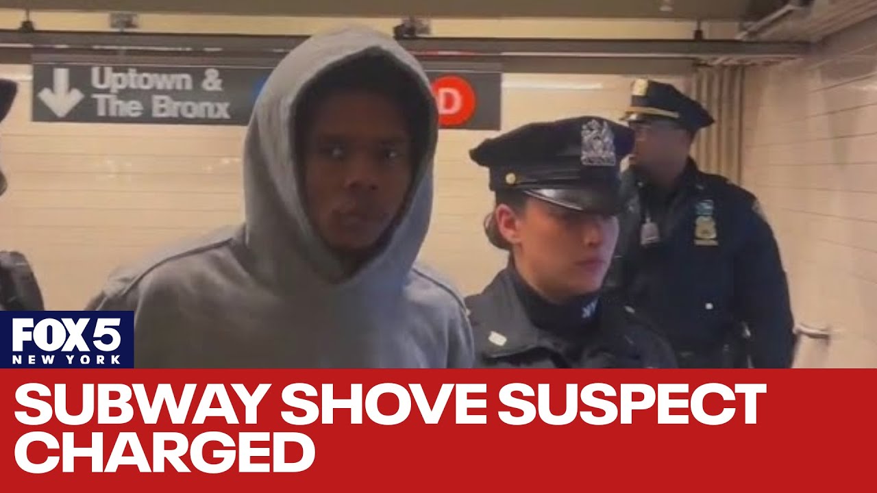 Subway shove suspect charged with attempted murder: police