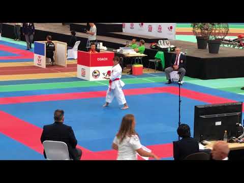 Karate1 Leipzig 2017 - Sandra Sanchez - Suparinpei (Semi-final)
