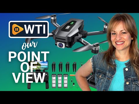 Foldable GPS Drone with 4K UHD Camera for Adults Beginner - WTI product video review