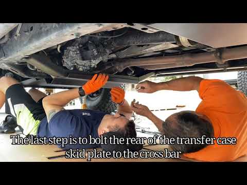 How To Install RCI Transmission & Transfer Case Skid Plates