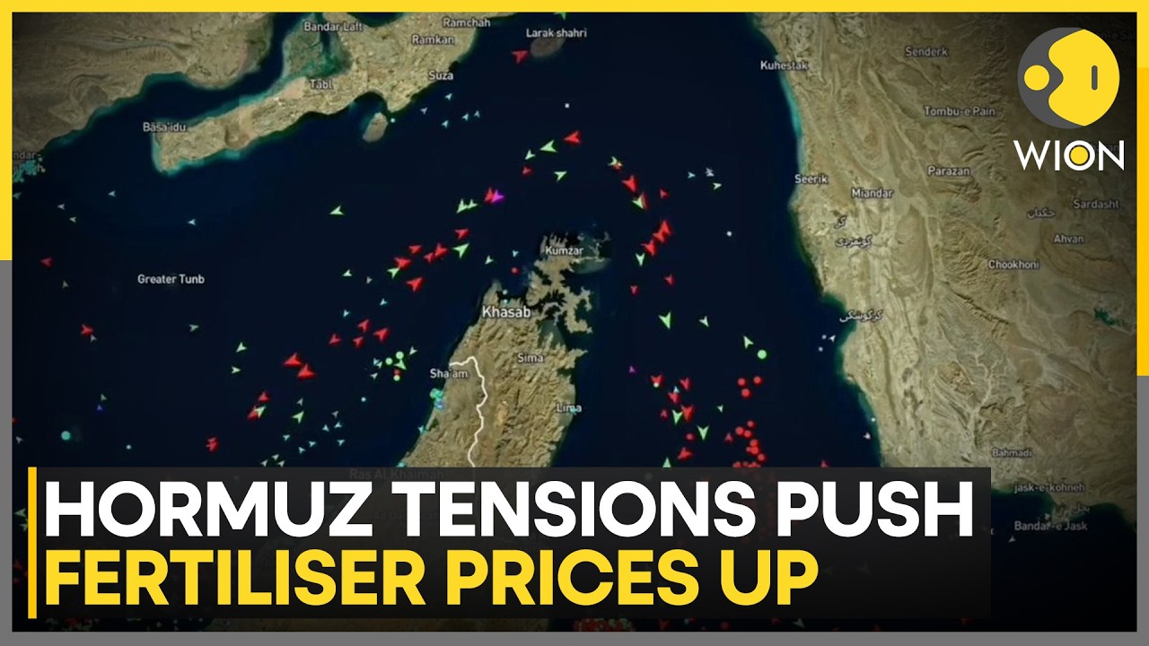 US-Israel War With Iran: Hormuz Tensions Disrupt Global Fertiliser Trade | WION