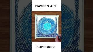 Oil Pastels Drawing for Beginners / Moonlight Scenery Drawing | Naveen Art