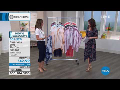 Curations Soft TieDye Kimono