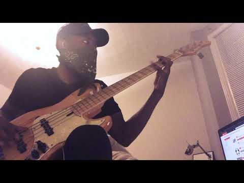 LOCKED UP | Lockdown Challenge Bass Cover #shorts