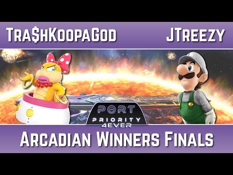 Port Priority 4Ever Arcadian: Winners Finals: Tra$hKoopaGod vs. JTreezy