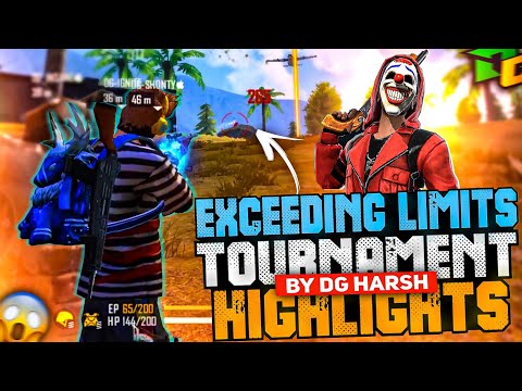 Tournament Highlights by DG-Harsh !! 🏆