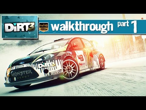 DiRT 3 - Gameplay Walkthrough - Part 1 [No Commentary/1080p]