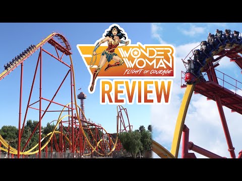 Video review of Wonder Woman Flight of Courage by Coaster Studios