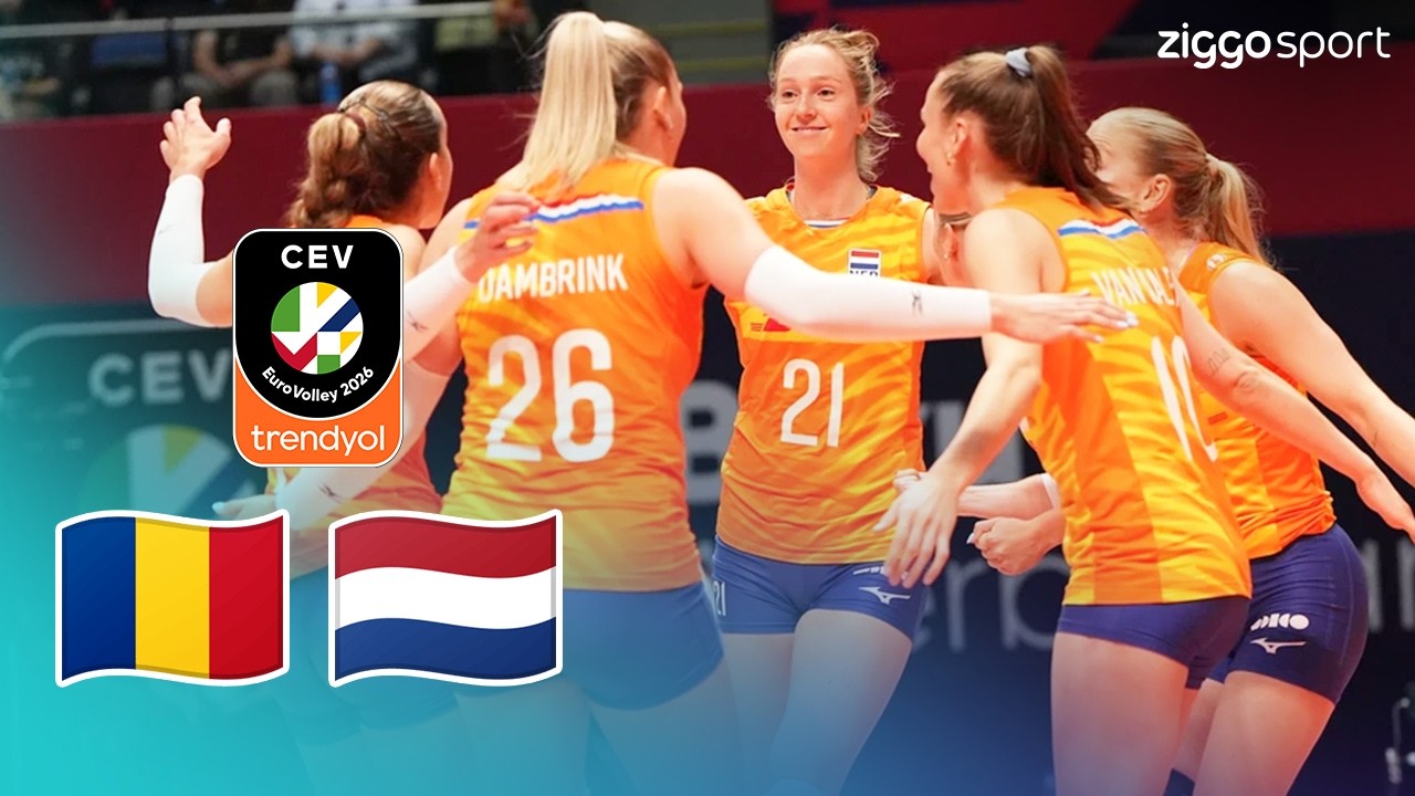 NEDERLAND START UITSTEKEND OP HET EK!! 😍🇳🇱 | Roemenië vs Nederland | EK Volleybal vrouwen 2026