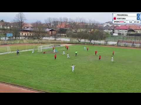 Progresul Ezeris - Fortuna Becicherecu Mic 1-0, golul lui Marian Musteta