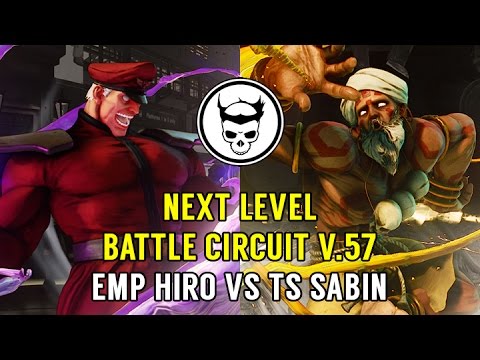 SFV: Next Level Battle Circuit V.57 - Hiro (M. Bison) vs Sabin (Dhalsim) [1080p/60fps]