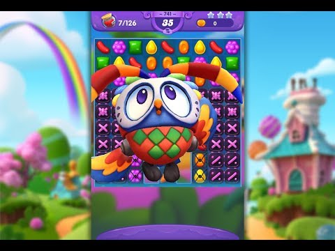 Candy Crush Friends Saga Level 741 (No boosters)