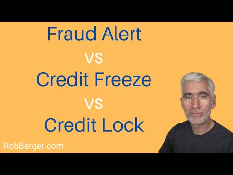 Fraud Alerts vs Credit Freeze vs Credit Lock