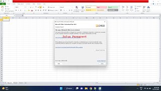 How to Remove Excel Activation Wizard | How to Resolve