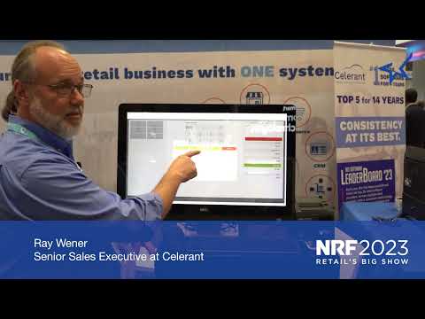 Celerant Technology's POS Software Demo with Star Micronics at NRF 2023