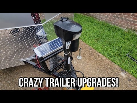 Two Crazy Upgrades to the Tiny Cargo Trailer! Torklift PowerArmor and Ultrafab Phoenix 5500