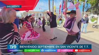San Vicente dio la bienvenida al mes de la patria con tradicional esquinazo en la Plaza de Armas