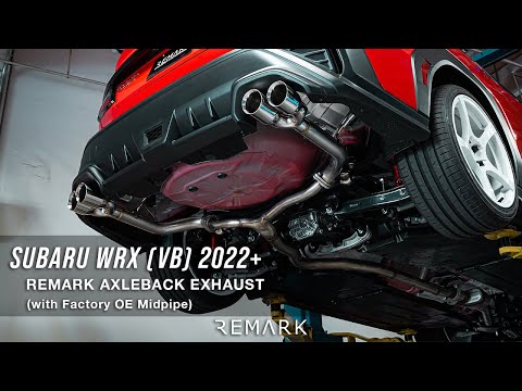 REMARK Subaru WRX (VB) 2022+ - Axleback Exhaust System