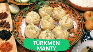 DELICIOUS MANTY Steamed Turkmen dumplings recipe. Türkmen mantısı tarifi