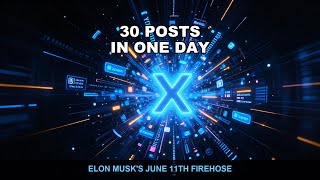 Elon Posted 30 Times on June 11th — SpaceX IPO & Pure Chaos