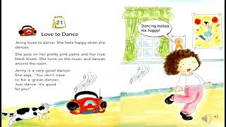 For beginners| One story a day| Book 2-21 Love to dance