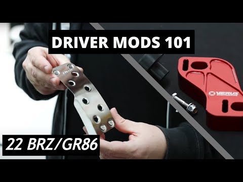 Driver Mods - 22 BRZ / 86 Speed -New Verus Pedal Spacer + Cusco Sports Pedal - Improved Heal Toe