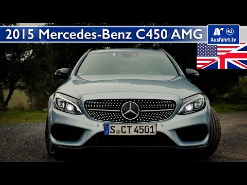2015 Mercedes-Benz C450 AMG (S205) - Test, Test Drive and In-Depth Car Review (English )