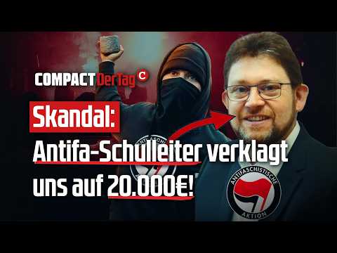 Scandal: Antifa school principal sues us for €20,000!💥