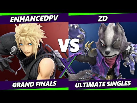 S@X 500 GRAND FINALS - enhancedpv (Cloud) Vs. ZD [L] (Wolf) Smash Ultimate - SSBU