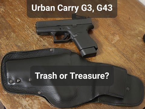 4 Year Review Urban Carry G3 G43 G43X #concealcarry #glock43x