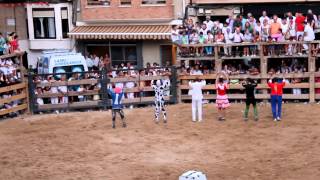 preview picture of video 'Espectaculo taurino, Lerin 15-08-2012'