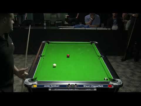 2019 Men's National Amateur Singles - Jamie Zambuni v Shaun Chipperfield (Last 32)