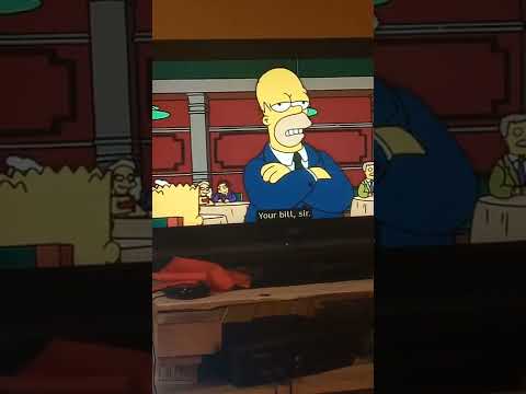 The Simpson Restaurant Scene