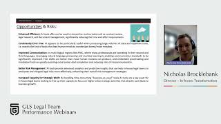 GLS Legal Ops Webinar Highlights: An AI Update