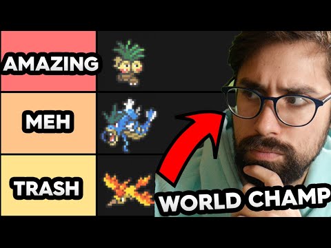 Pro Gamer Ranks EVERY Gen 1 Pokemon