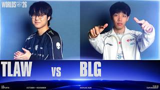 TLAW vs BLG | WORLDS 2026 | Swiss Stage Day 2