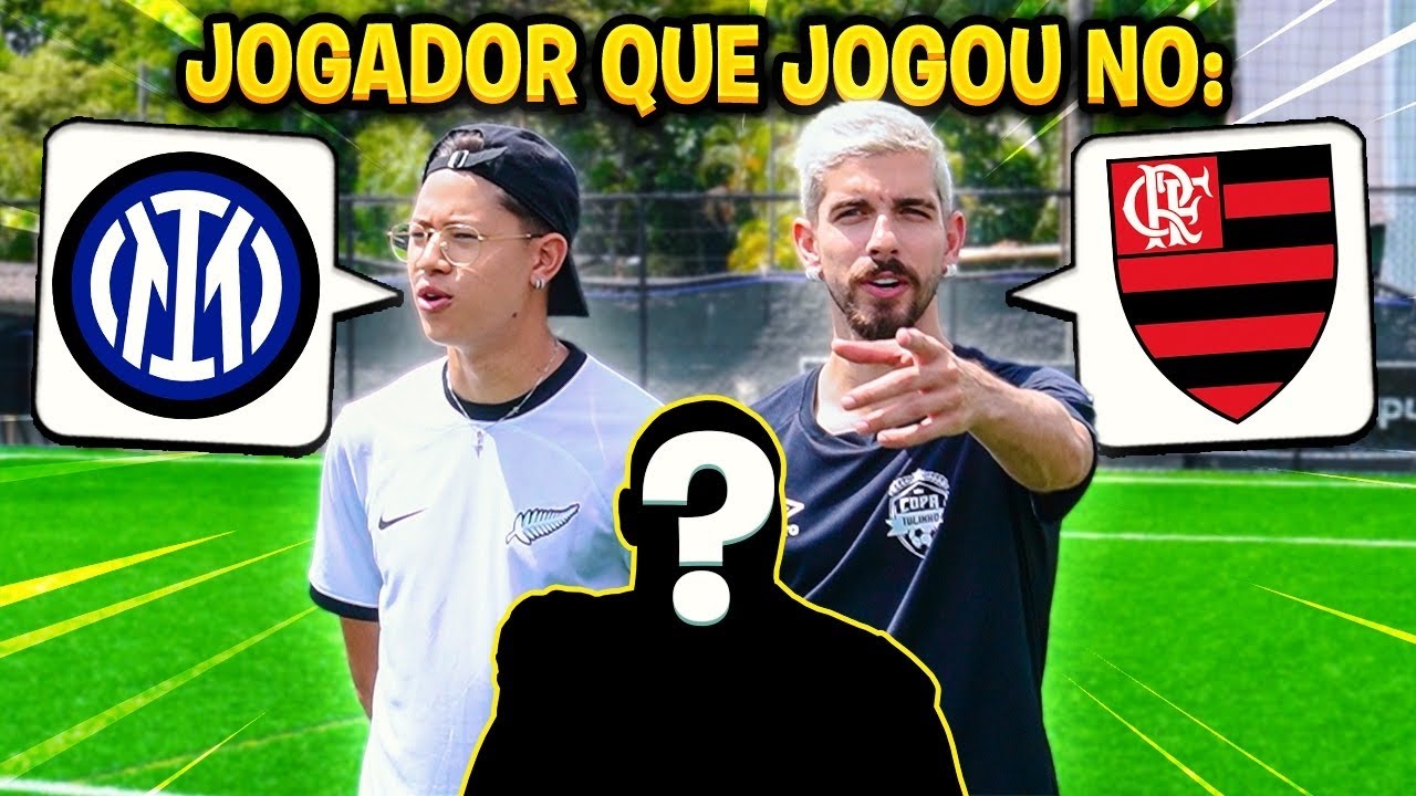 FALE UM JOGADOR QUE JOGOU NOS DOIS TIMES PARA CHUTAR!! *ACERTOU, CHUTOU*