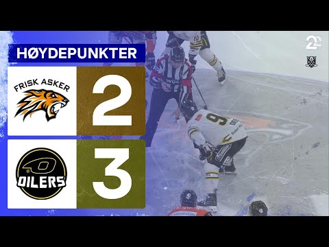 Frisk Asker 2 - 3 Stavanger Oilers - Høydepunkter